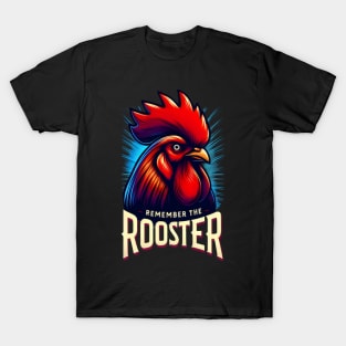 Unashamed for Jesus T-Shirt - Remember the Rooster, Peter's Denial of Jesus Tee T-Shirt